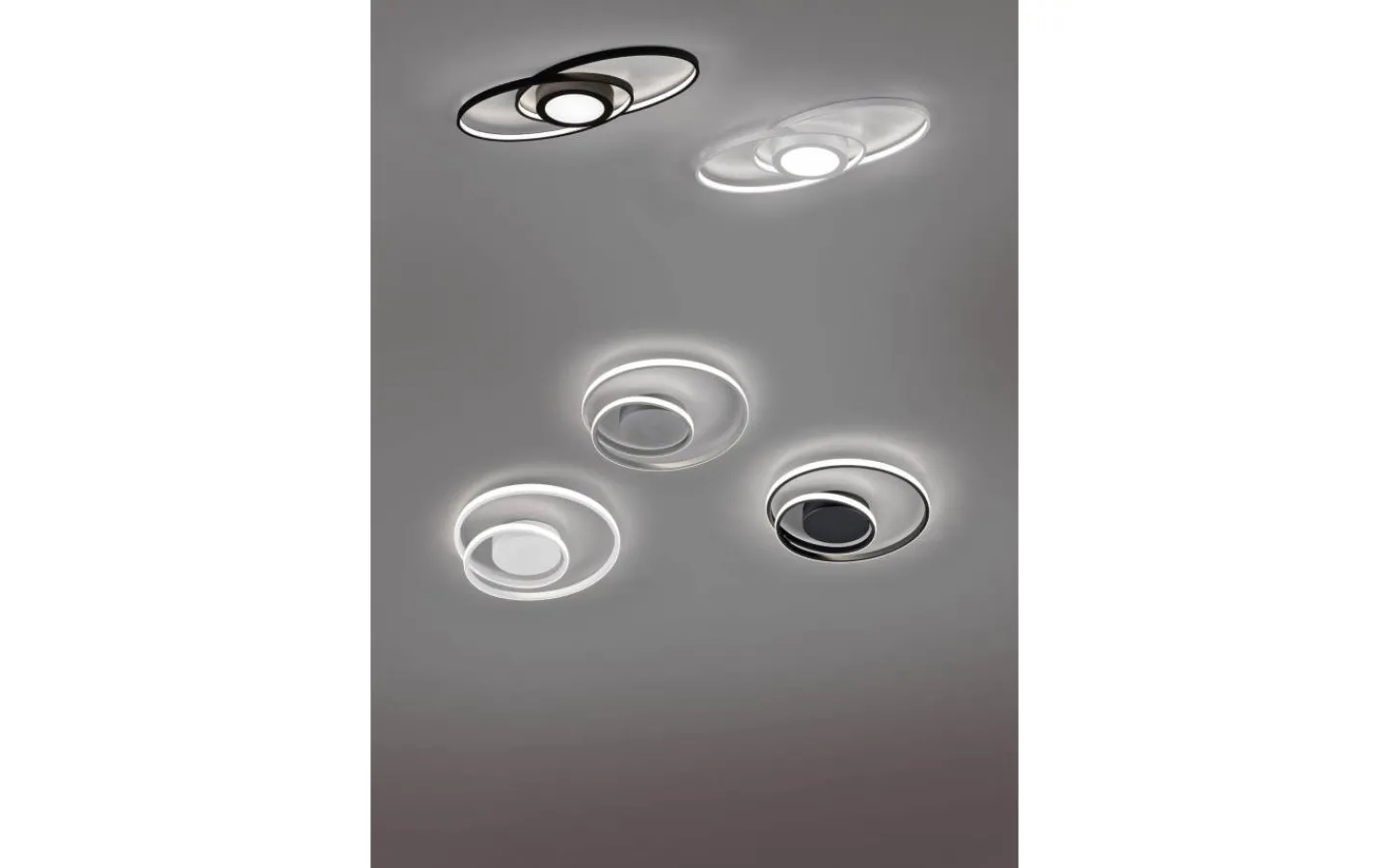 Badrumslampor Tak<Reality Zibal Plafond LED grå