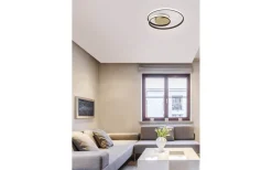 Badrumslampor Tak<Reality Zibal Plafond LED rustik/guld