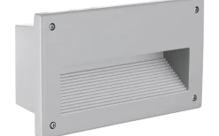 Infälld Murbelysning<Eglo Zimba Infälld Murbelysning E14 Silver IP44