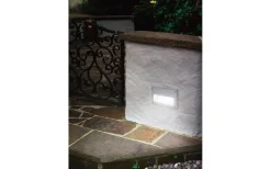 Infälld Murbelysning<Eglo Zimba Infälld Murbelysning E14 Silver IP44