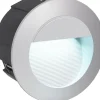 Eglo Zimba Infälld Murbelysning LED 4000K 2,5W Silver IP65* Infälld Murbelysning