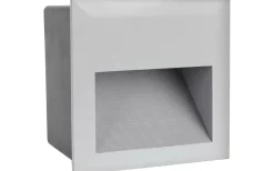 Zimba Infälld Murbelysning LED 4000K 3,7W Silver IP65