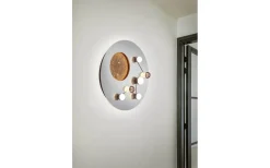 Trio Lighting Zodiac Plafond LED i borstat stål* Badrumslampor Tak