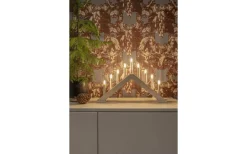 Visa Alla Adventsljusstakar|Adventsljusstakar 31-60 Cm<Konstsmide Zoe Adventsljusstake 32cm Mattvit