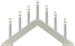 Visa Alla Adventsljusstakar|Adventsljusstakar 0-30 Cm<Konstsmide Zoe Adventsljusstake 27cm Mattvit