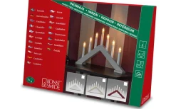 Visa Alla Adventsljusstakar|Adventsljusstakar 0-30 Cm<Konstsmide Zoe Adventsljusstake 27cm Mattvit