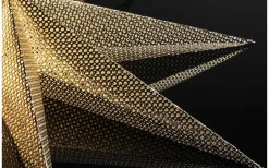 Konstsmide Zoe Julstjärna 78cm Mässing* Visa Alla Julstjärnor|Julstjärnor Med Sladd